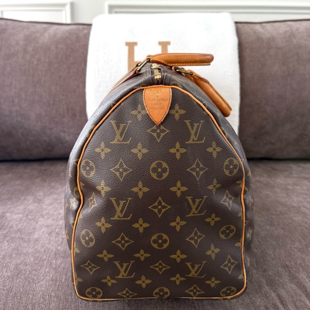 Authentic Louis Vuitton Keepall 45 travel duffel bag  M41428 monogram - Picture 7 of 16